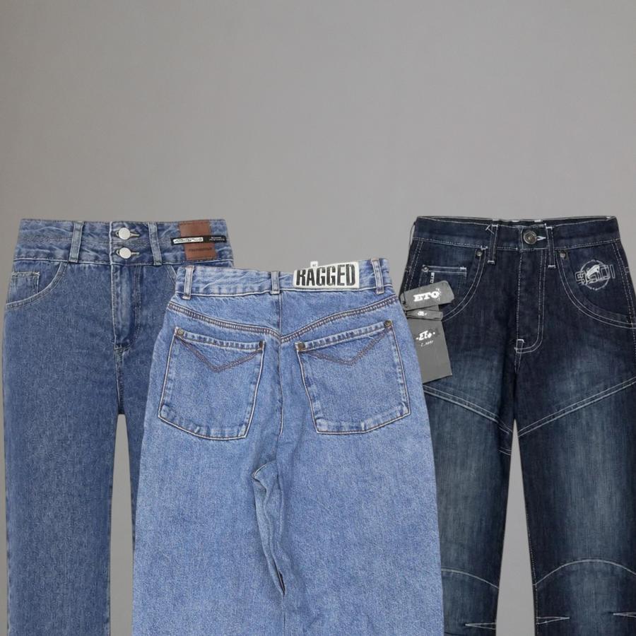 Wholesale Vintage Womens Jeans 10 Packs