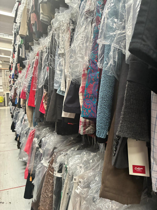 Pallet / Cage Clearance 20 Pack  — Ex Hanger Mixed Clothing Bulk Lot