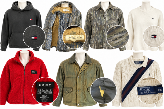 Wholesale Rework High Branded Clothing 10 Pack Resellers