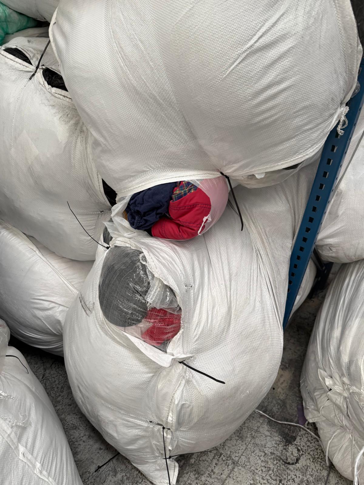 Unsorted Salvation Army Clothing Bank Clothing Orignal