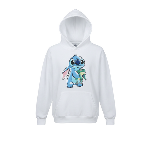 Disney Stitch at Primark White XS Women's Pullover Hoodie