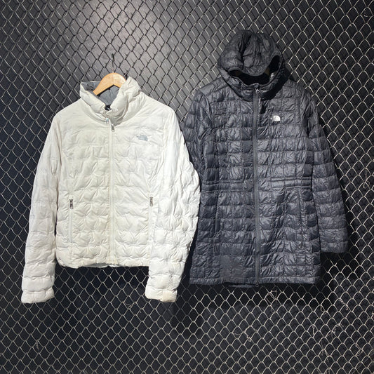 The North Face Preloved Lightweight Puffers Grade A/B - 5 Piece Wholesale Bundle for Resale