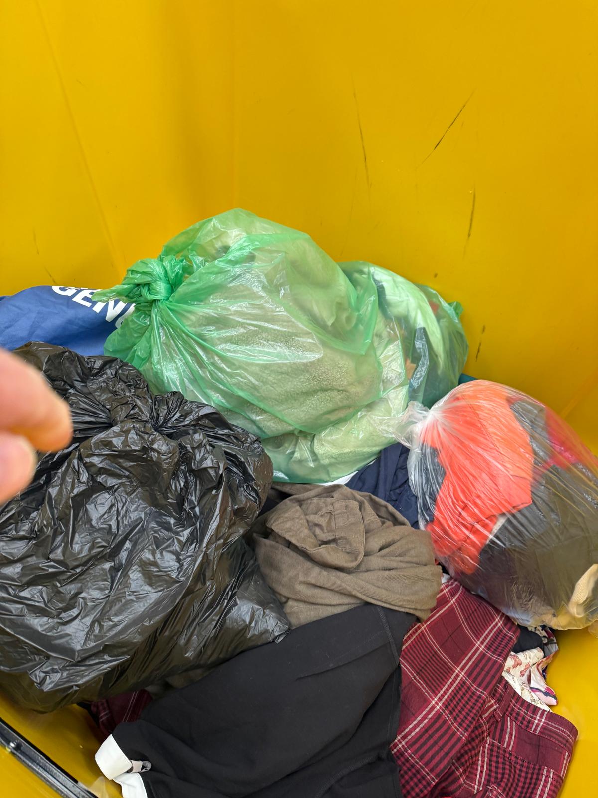 Unsorted Salvation Army Clothing Bank Clothing Orignal