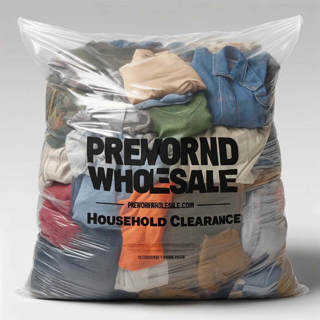 Household Clearance  Used Clothing 25 Pack