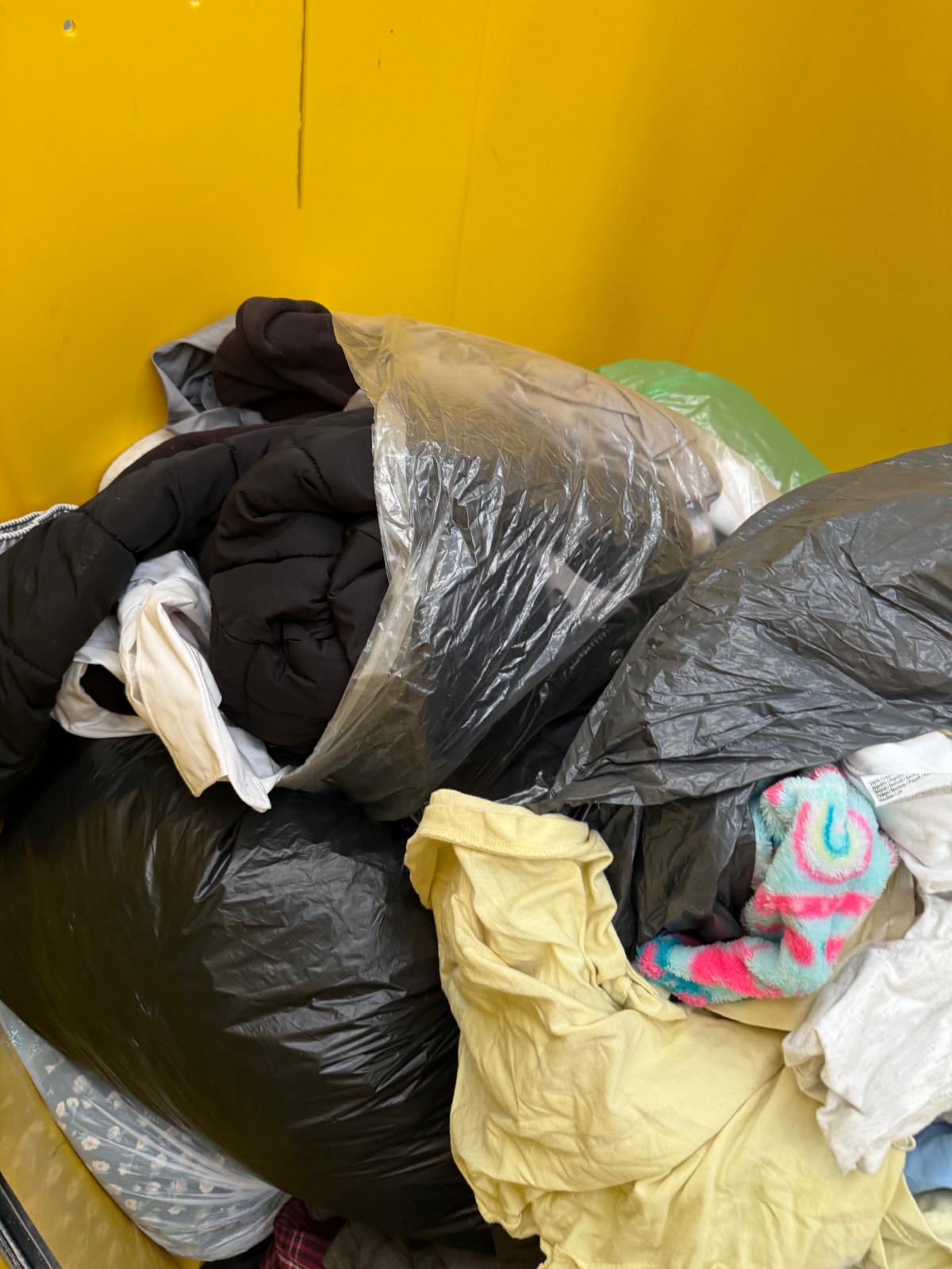 Unsorted Salvation Army Clothing Bank Clothing Orignal
