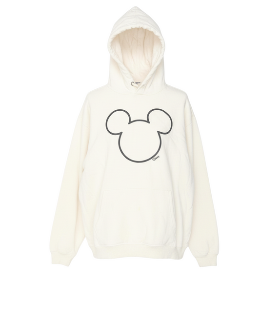 H&M x Disney Women’s Beige Hooded Pullover Sweatshirt Size M