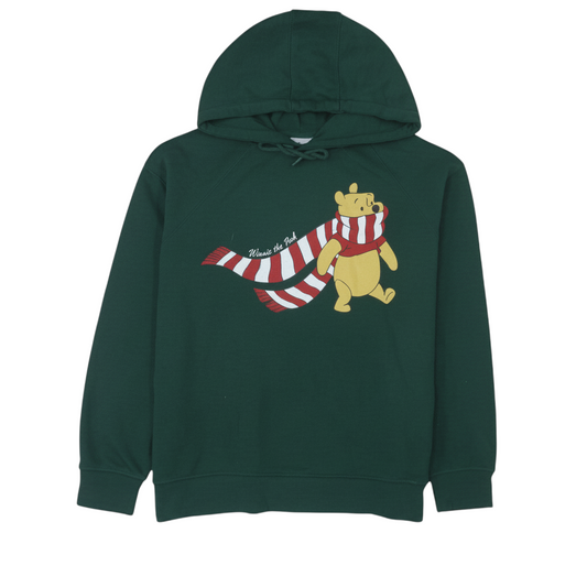 Disney Winnie the Pooh Green Men's L Pullover Hoodie