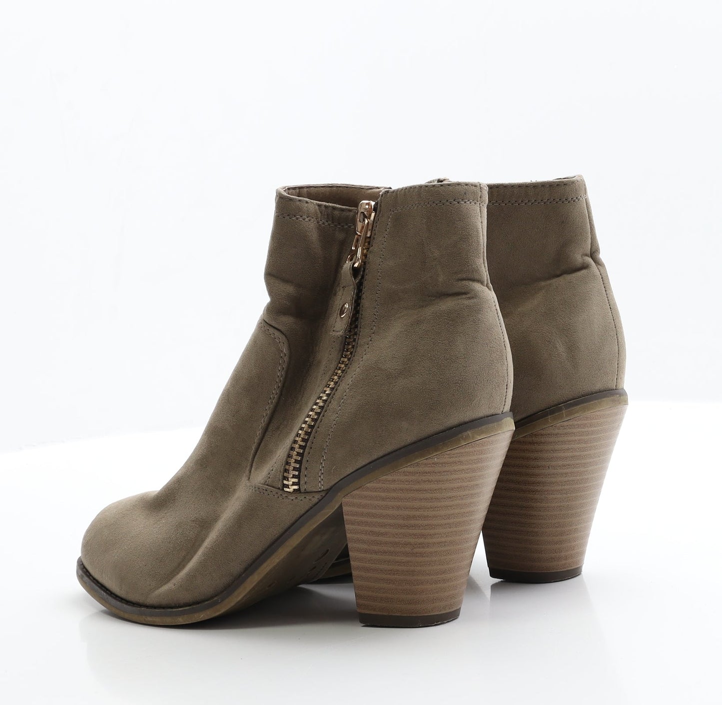 George Womens Brown  Suede Cowboy Boot 6 EUR 39