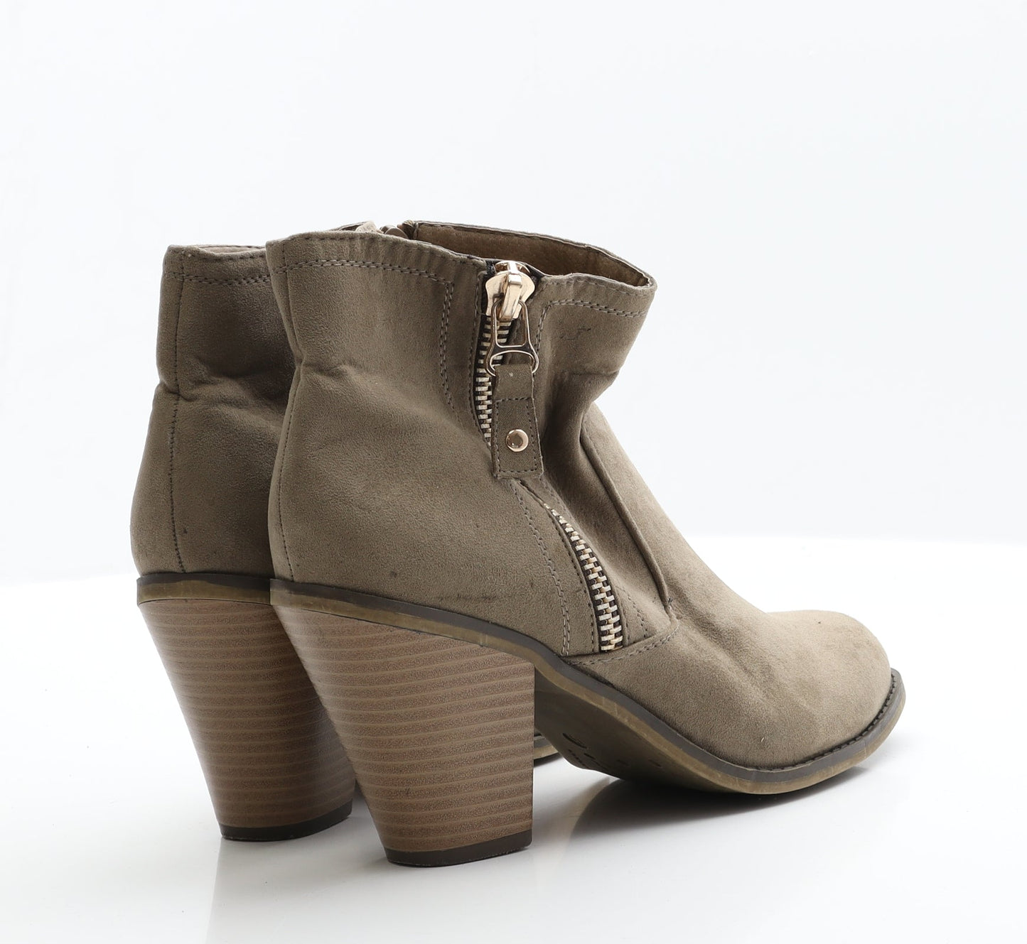 George Womens Brown  Suede Cowboy Boot 6 EUR 39