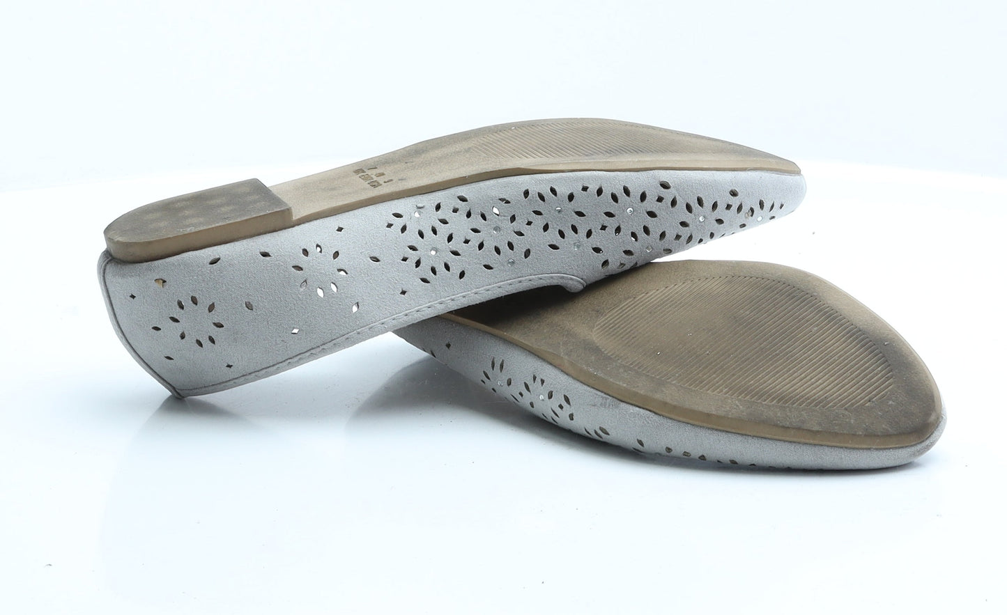 Primark Womens Grey   Ballet Flat 7 40