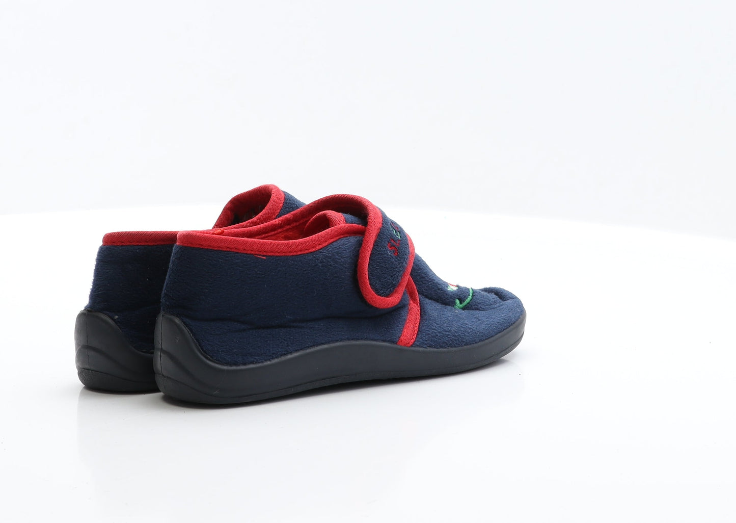 Primark Boys Blue  Polyester Slip On Slipper UK 13 13 EUR 32  - Sleepy little monster
