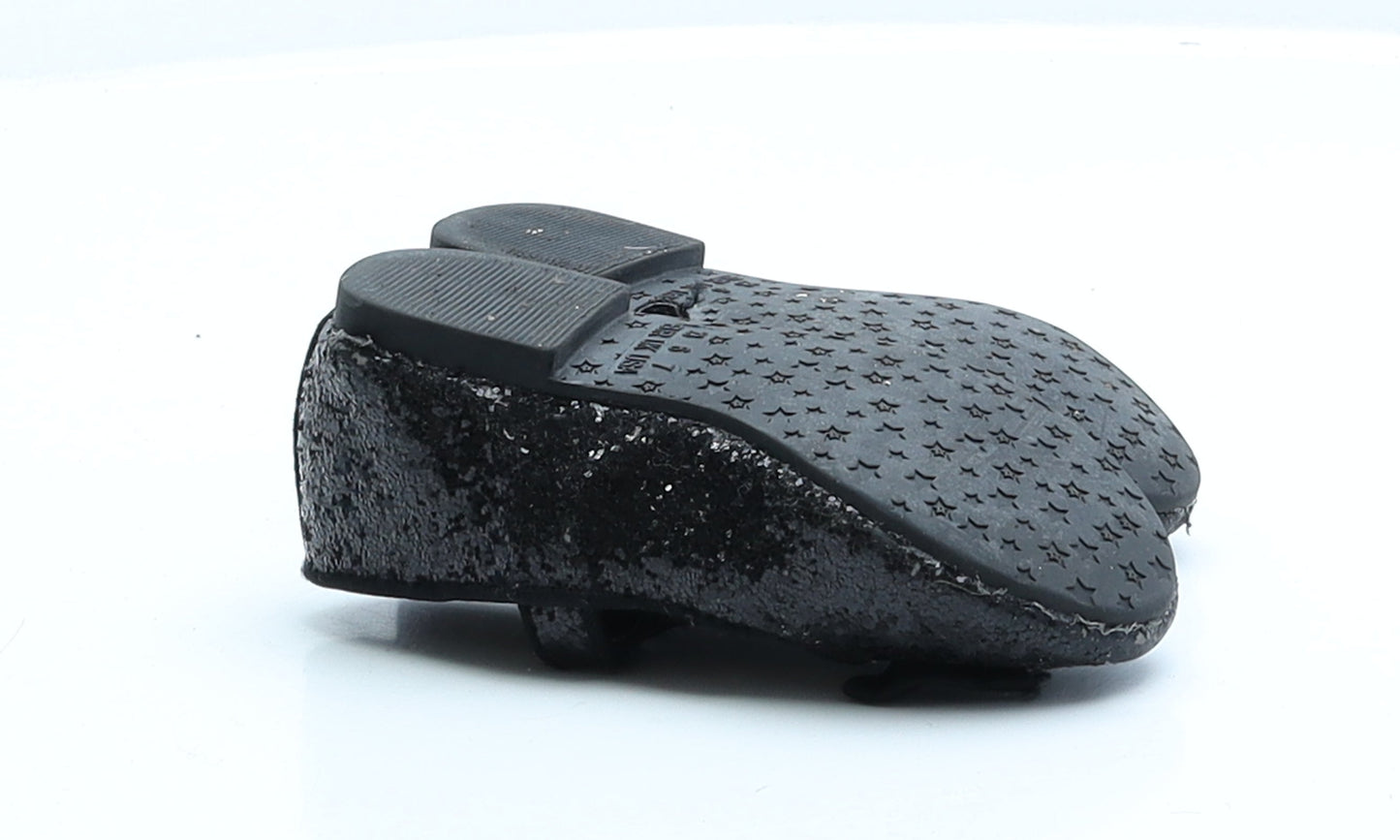 Primark Girls Black Polyester Ballet Flat UK 6 EUR 23