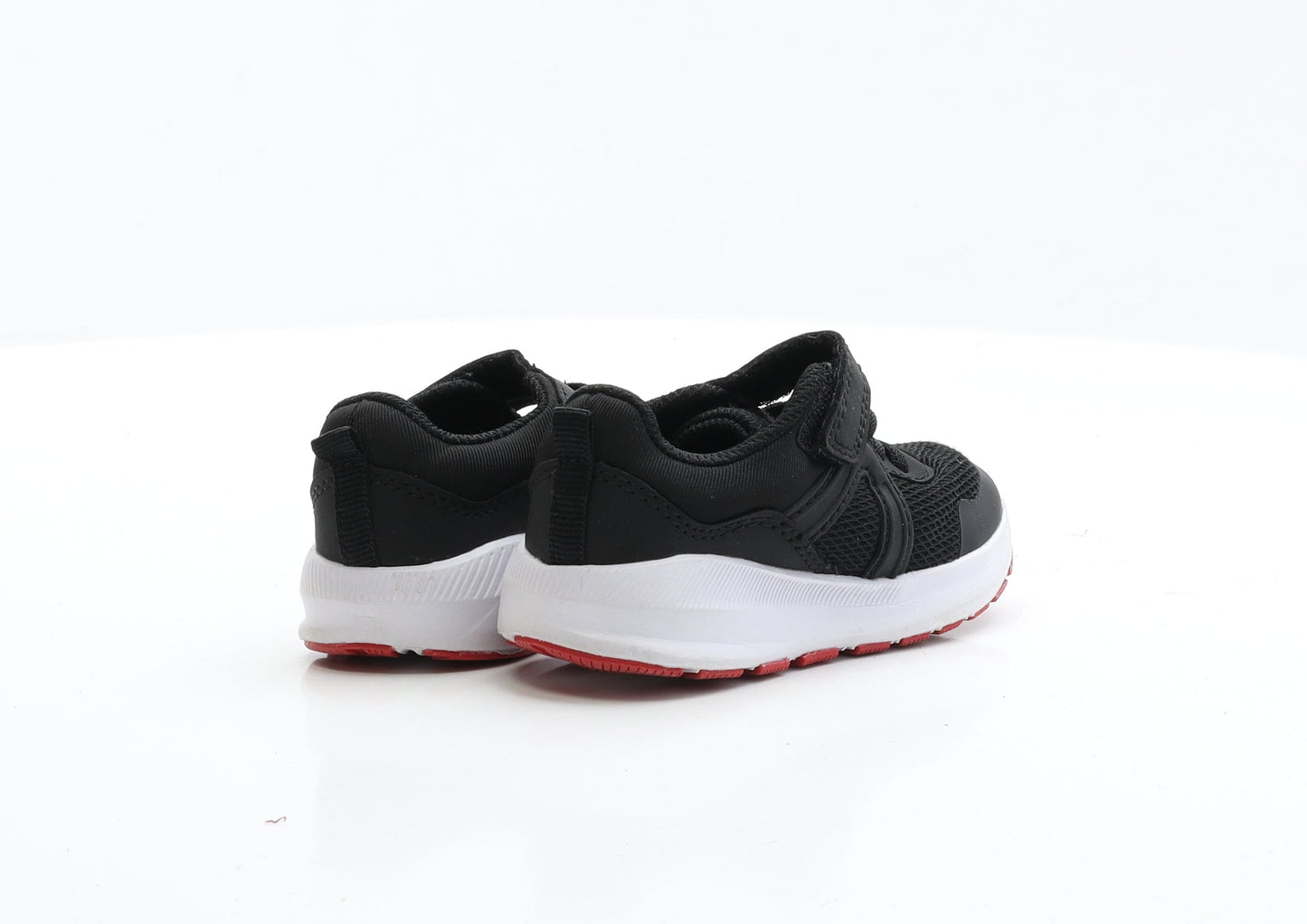 F&F Boys Black Polyester Trainer UK 5 EUR 22