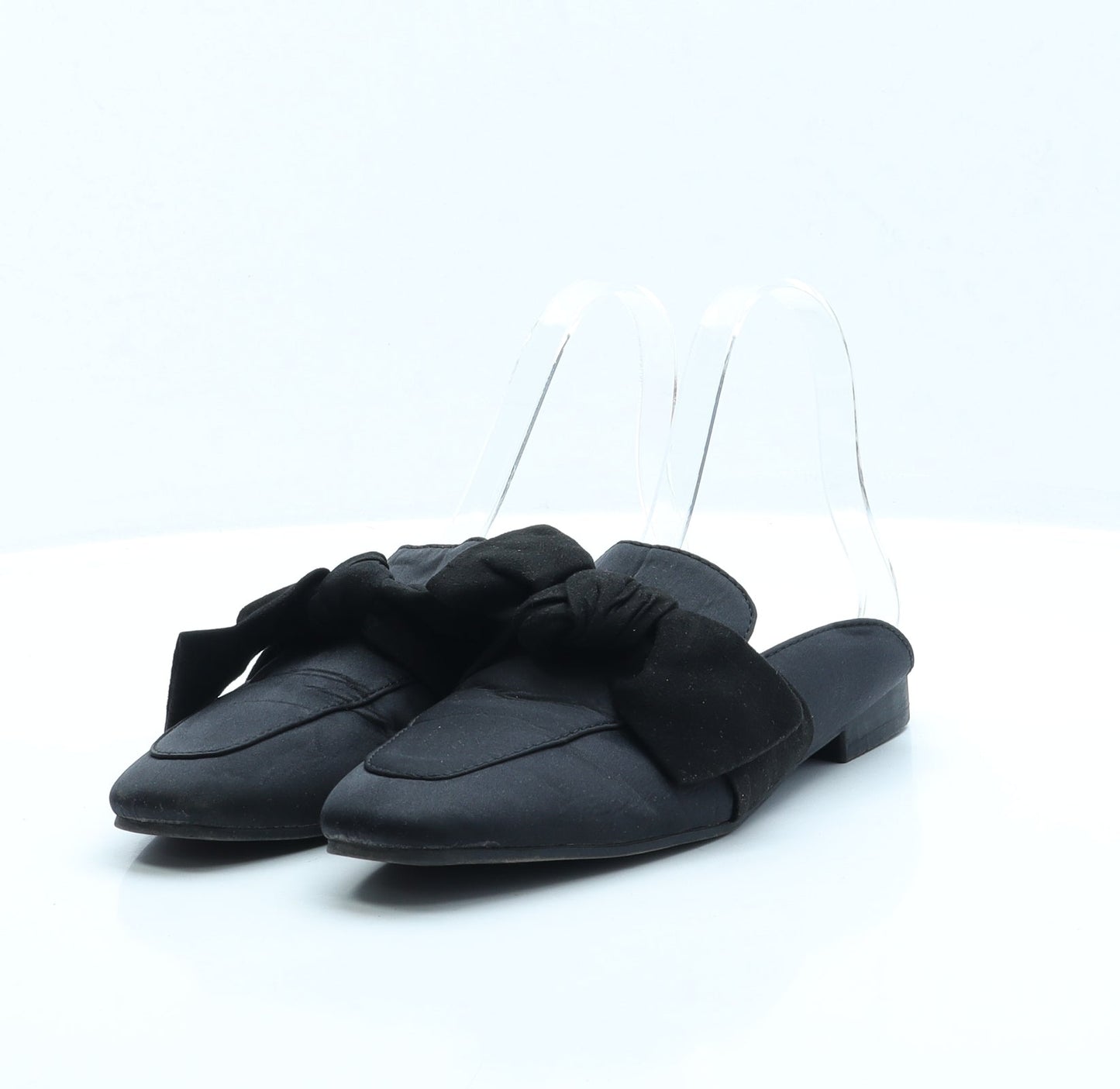 Atmosphere Womens Black Polyester Slip On Sandal UK 4 EUR 37 US 6