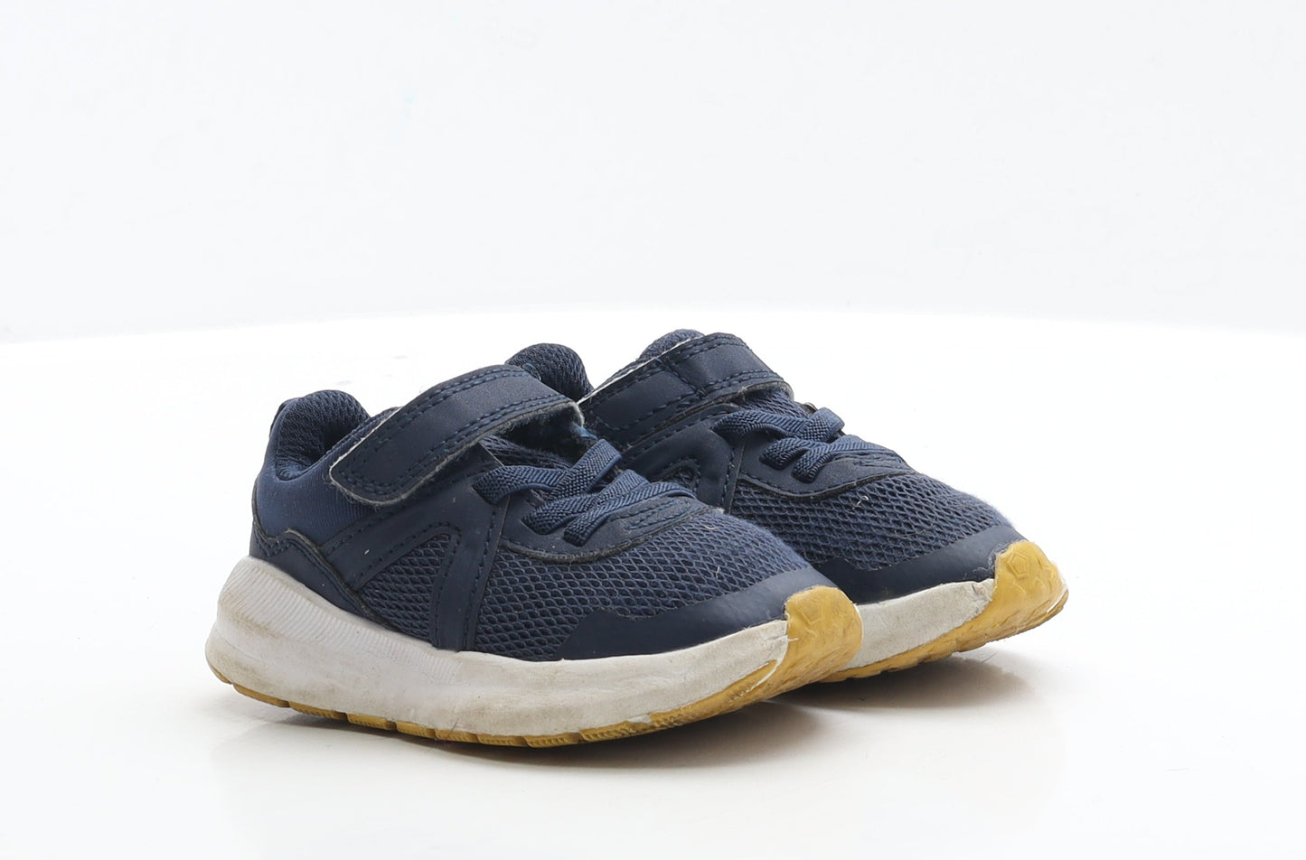 F&F Boys Blue Polyester Trainer UK 5 EUR 22