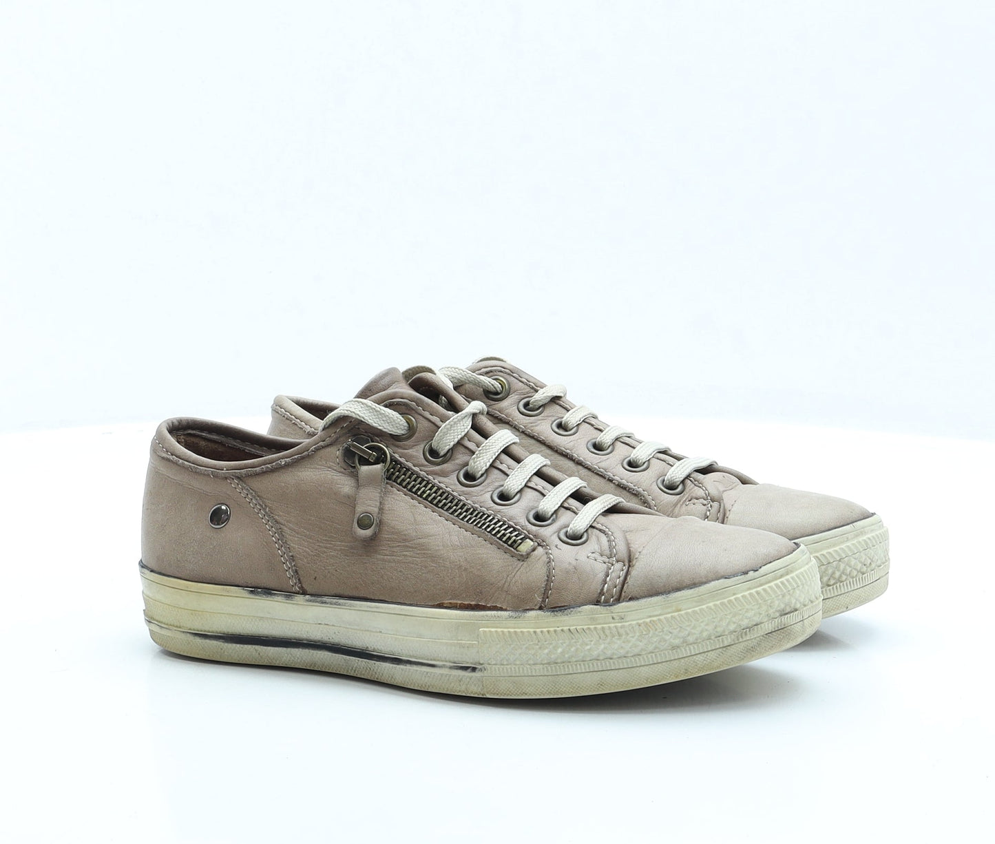 Preworn Womens Brown Polyester Trainer UK 5 EUR 38