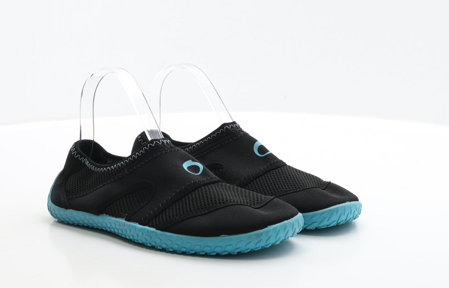Preworn Boys Black Polyester Slip On Casual UK 6 EUR 40 - Aqua Shoes