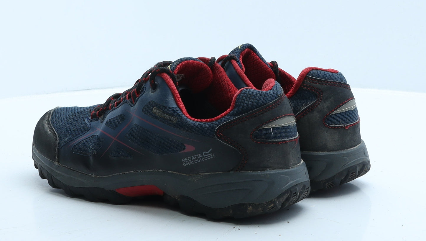 Regatta Womens Blue Colourblock Polyester Trainer UK 6 39