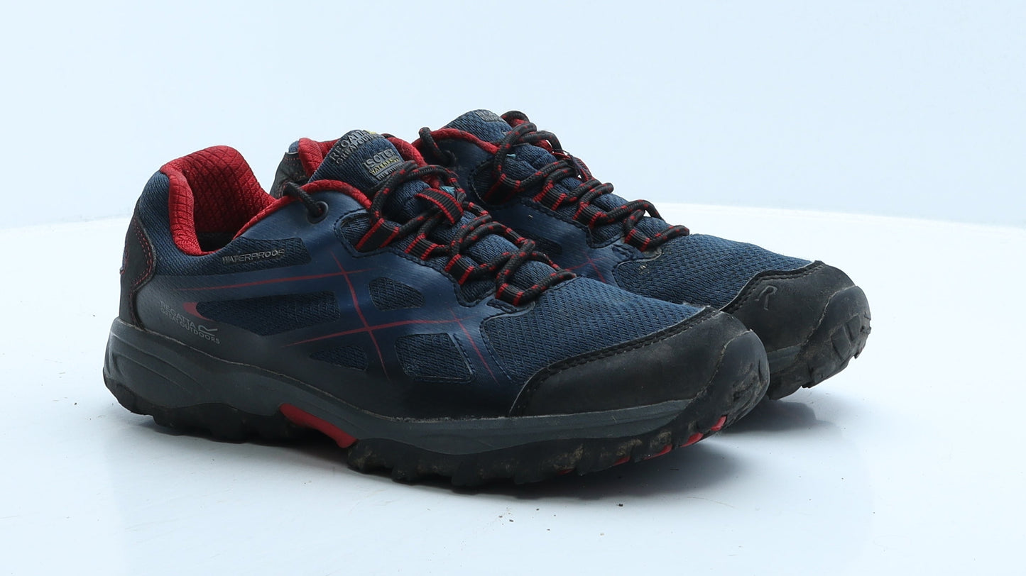 Regatta Womens Blue Colourblock Polyester Trainer UK 6 39
