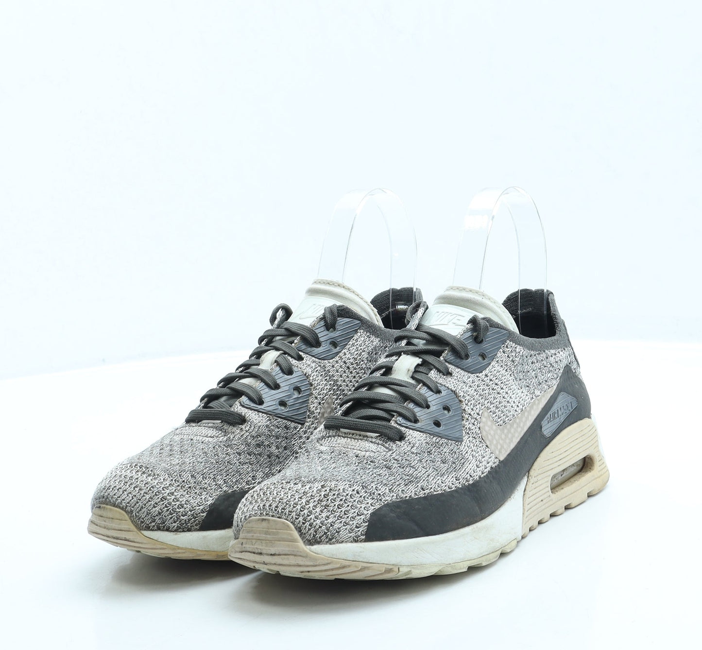 Nike Womens Grey Polyester Trainer UK 4 37.5