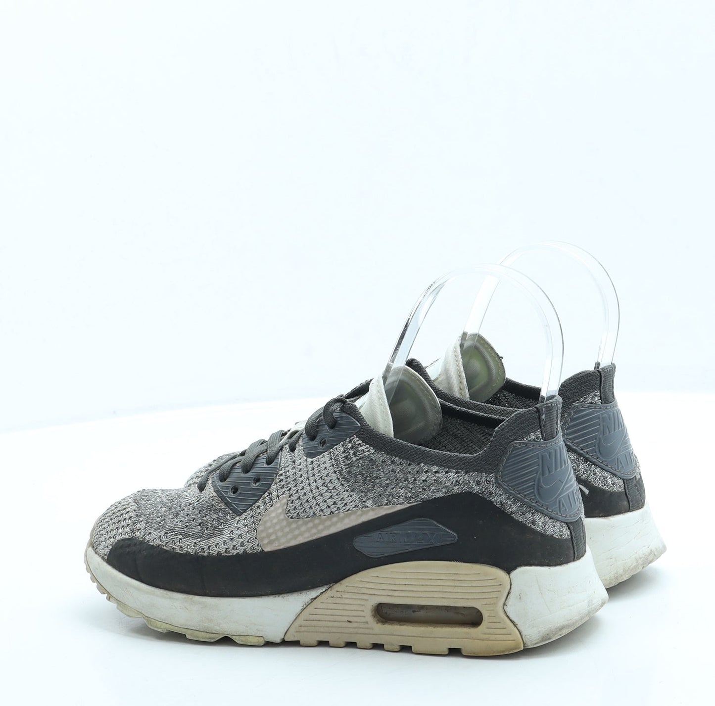 Nike Womens Grey Polyester Trainer UK 4 37.5
