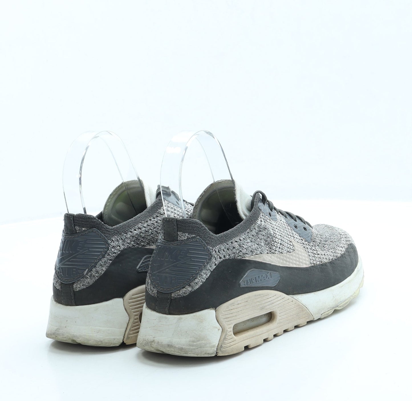 Nike Womens Grey Polyester Trainer UK 4 37.5
