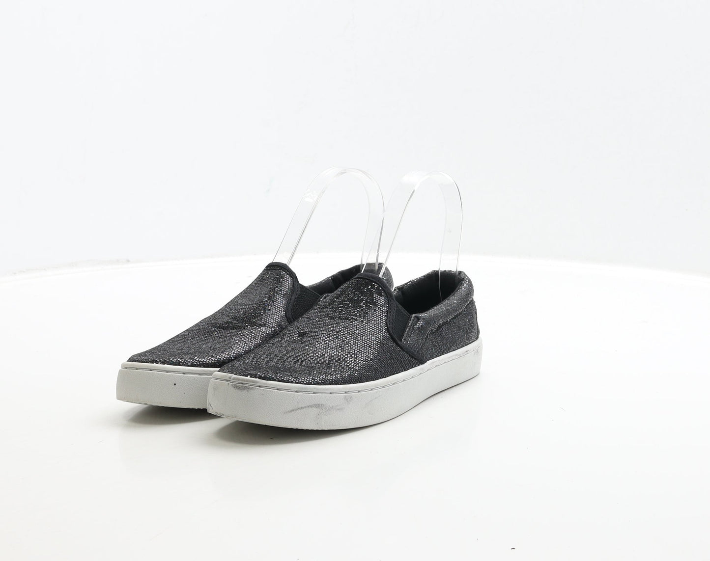 Primark Girls Black Polyester Trainer UK 1 33