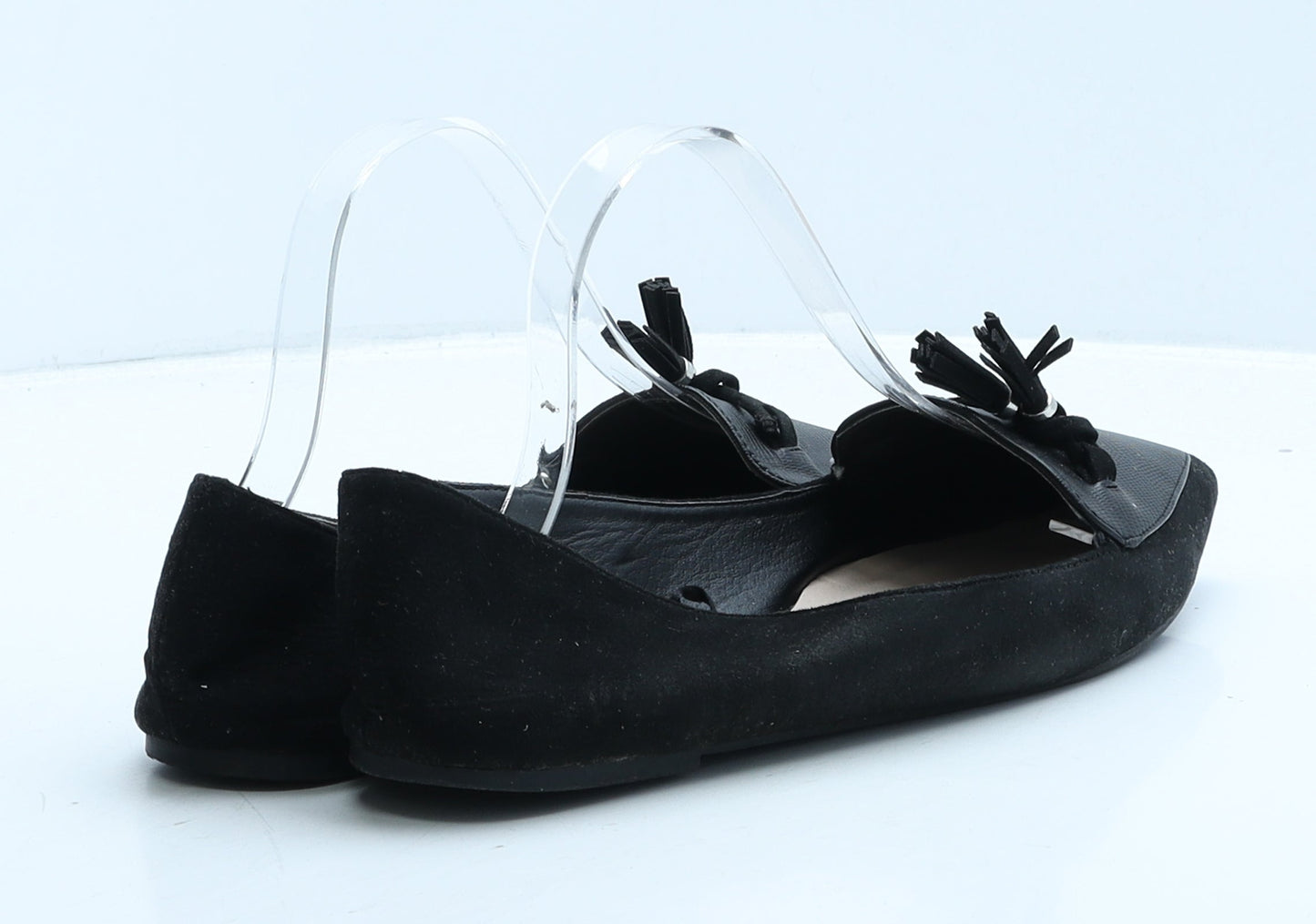 Primark Womens Black Suede Ballet Flat UK 7 40