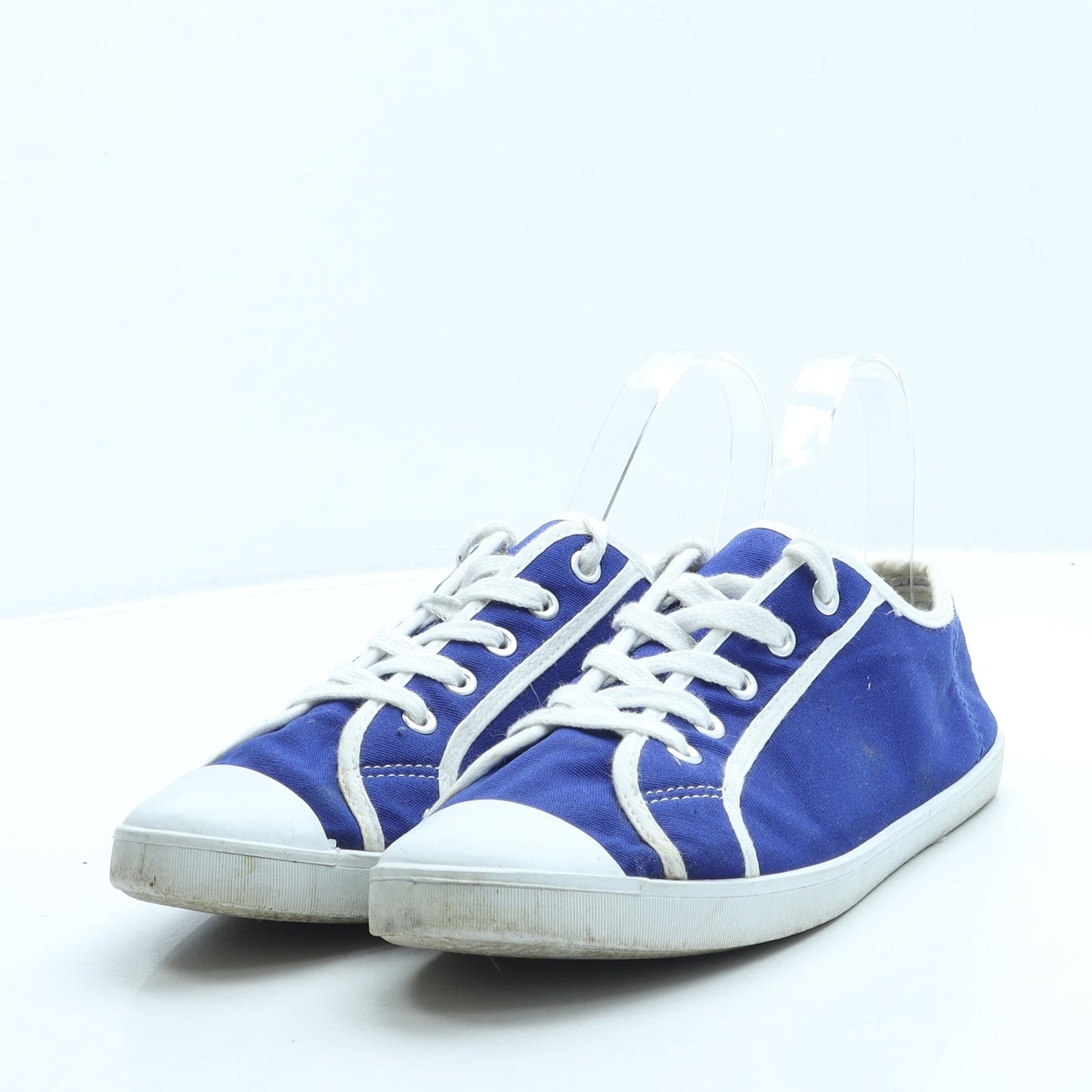 George Womens Blue Fabric Trainer UK 6 39