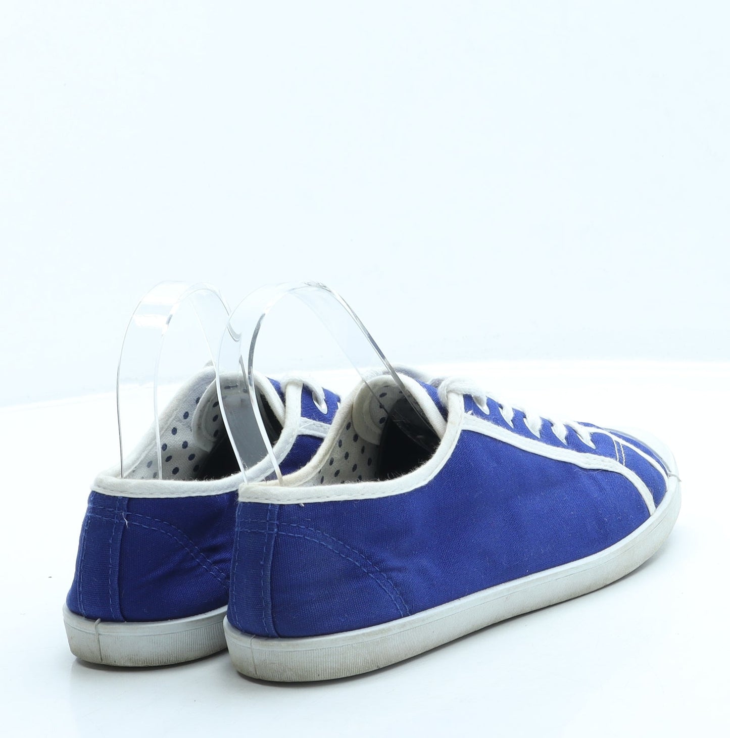 George Womens Blue Fabric Trainer UK 6 39