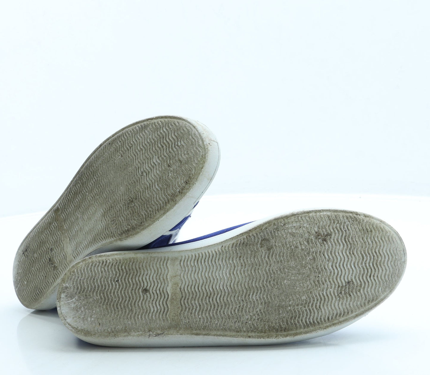 George Womens Blue Fabric Trainer UK 6 39
