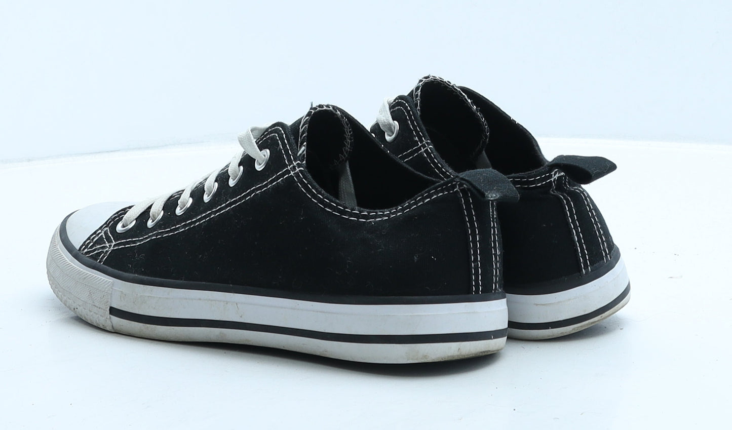 Primark Womens Black Fabric Trainer UK 5 38