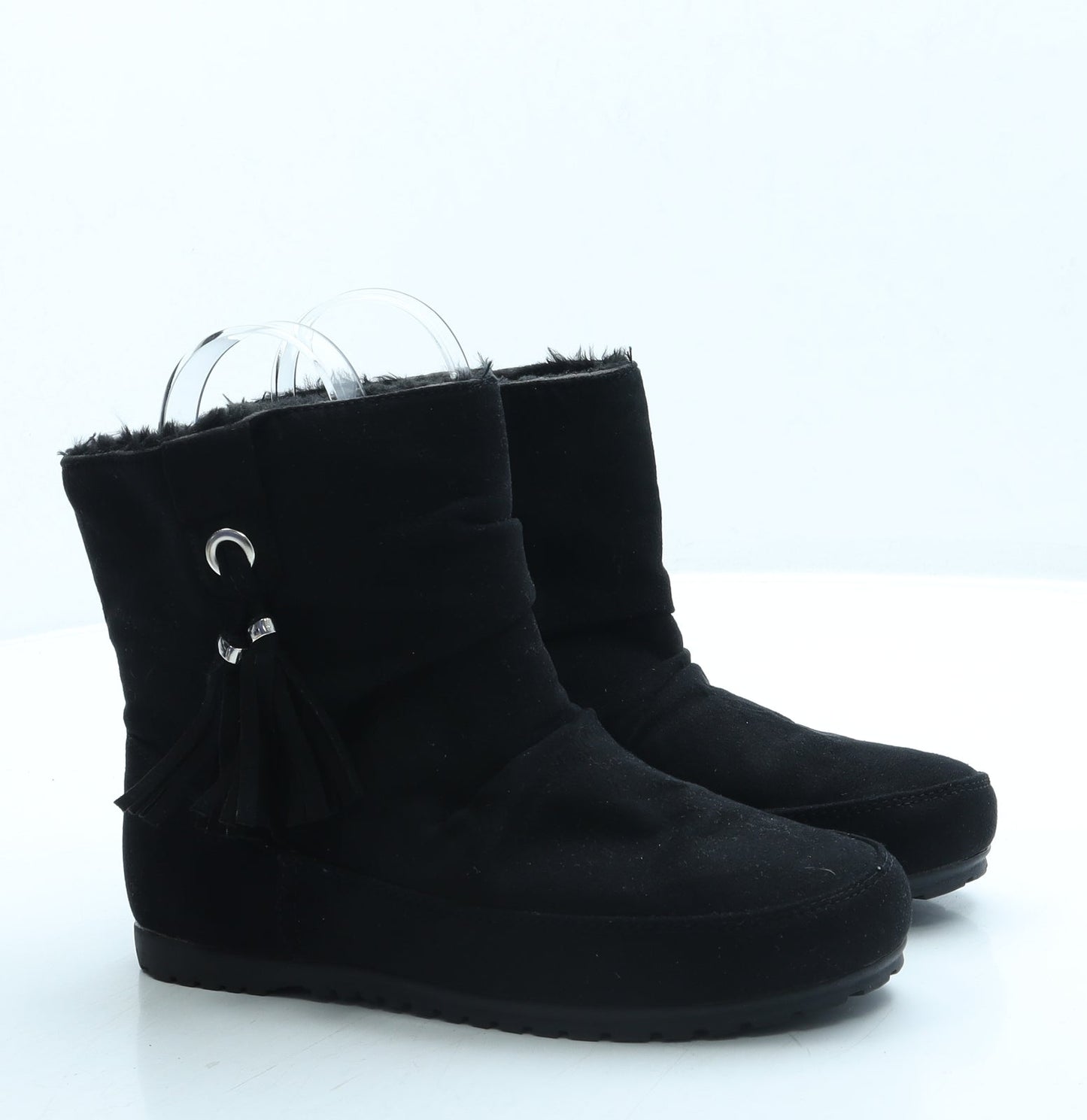 Primark Womens Black Polyester Bootie Boot UK 3 36 US 5