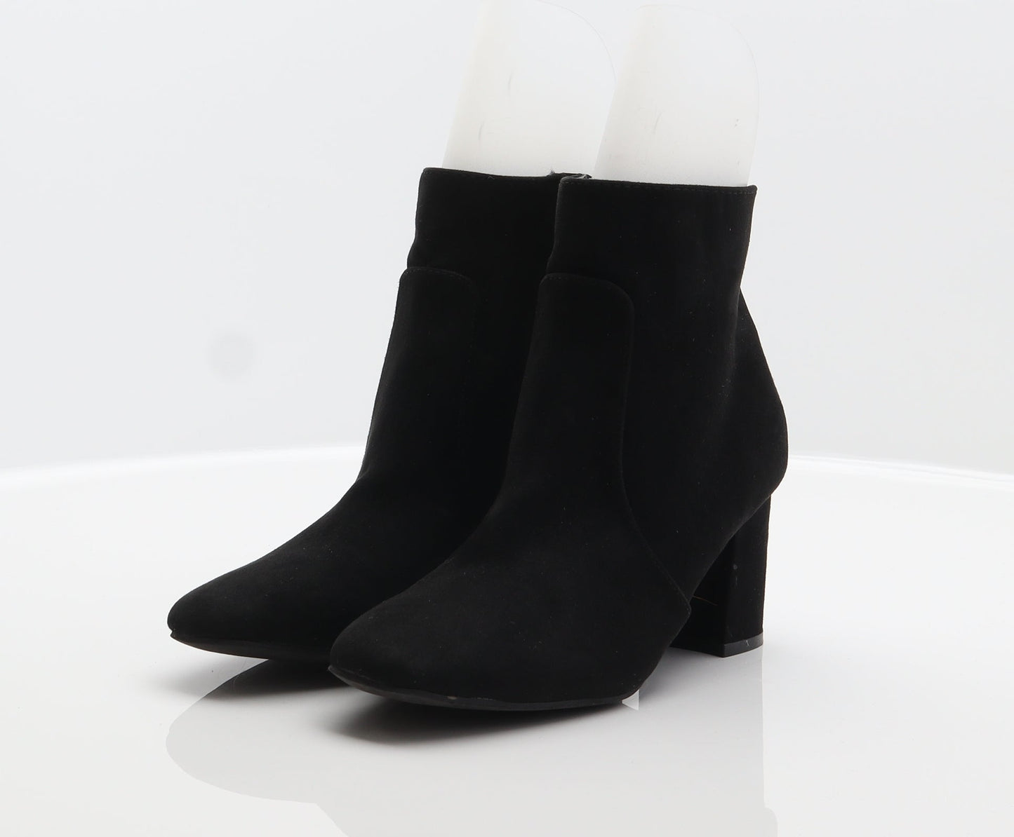 Primark Womens Black Polyester Bootie Boot UK 4 37