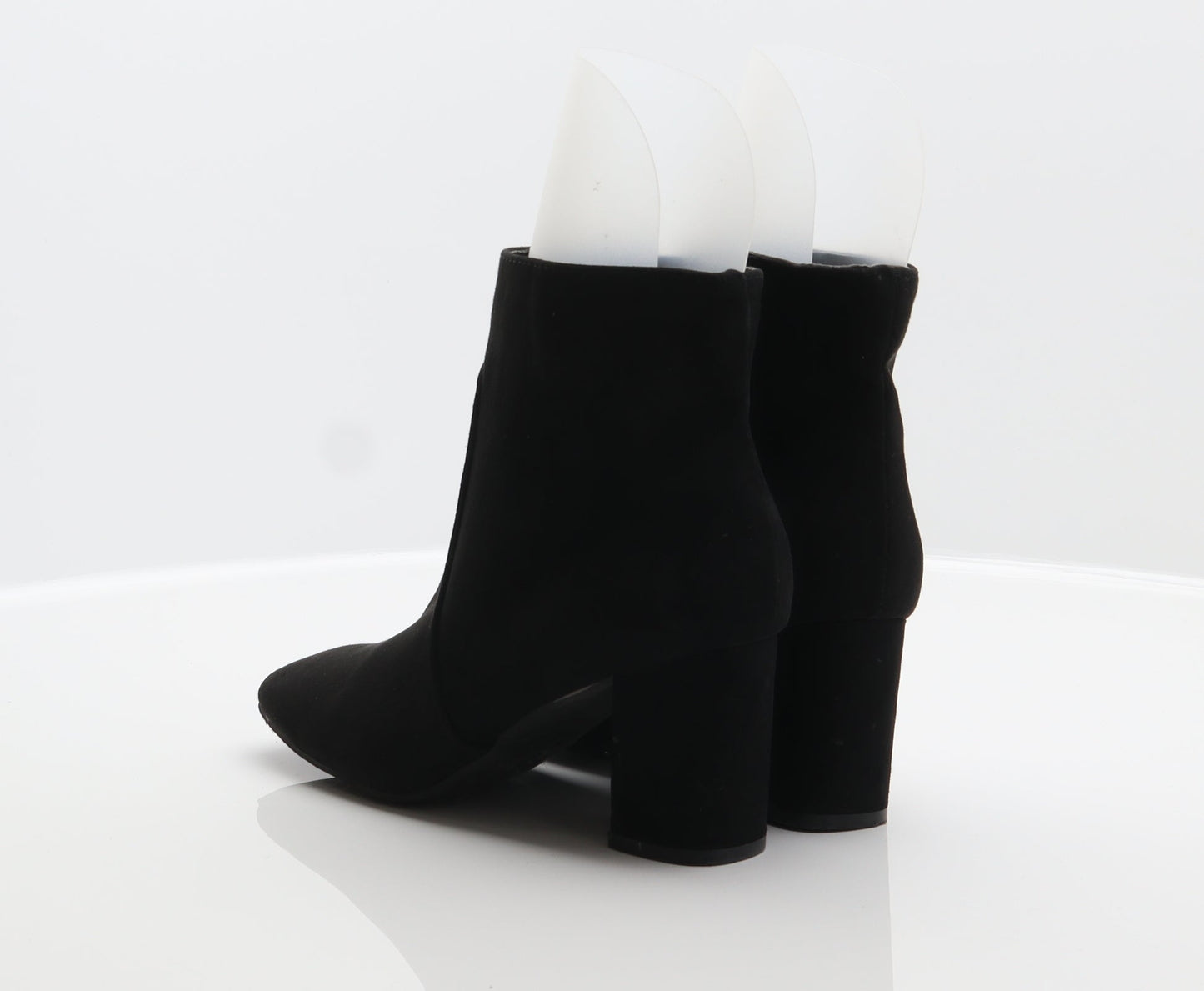 Primark Womens Black Polyester Bootie Boot UK 4 37