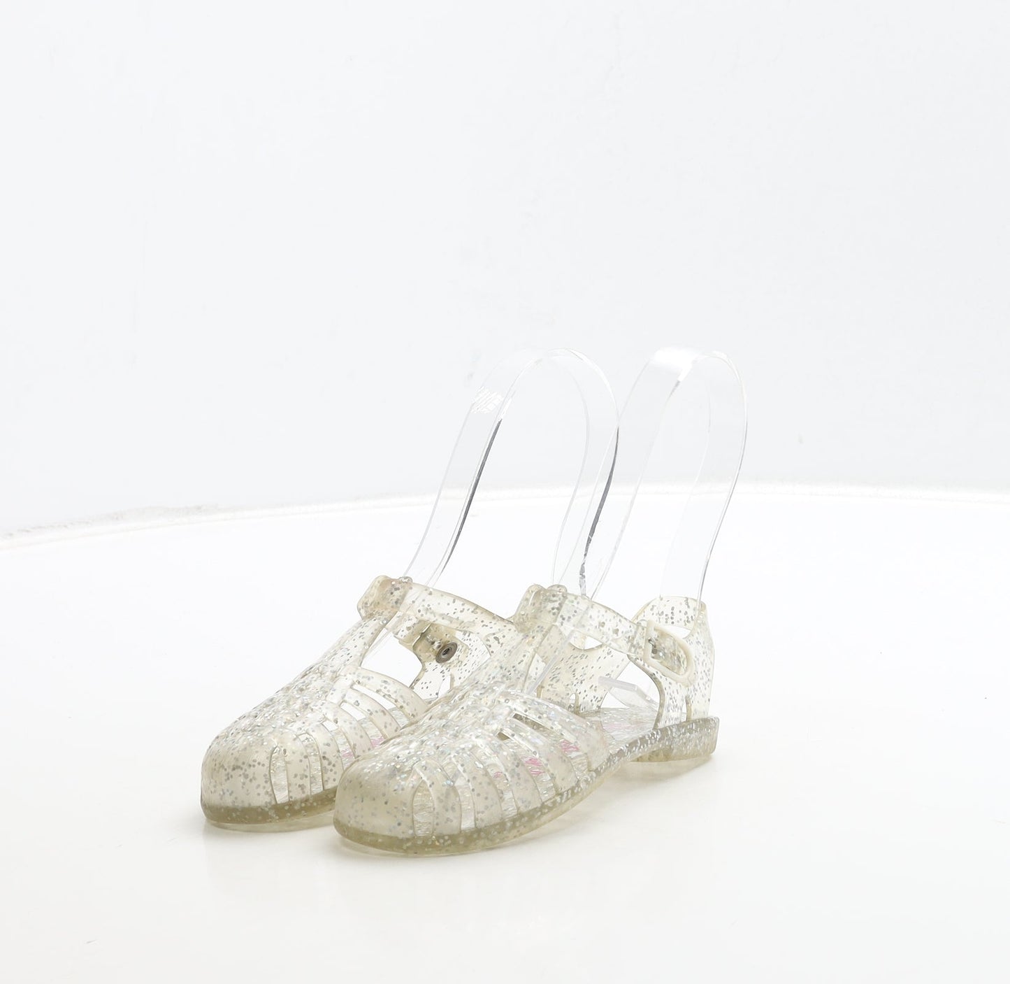George Girls Clear Rubber Fisherman Sandal UK 7 24