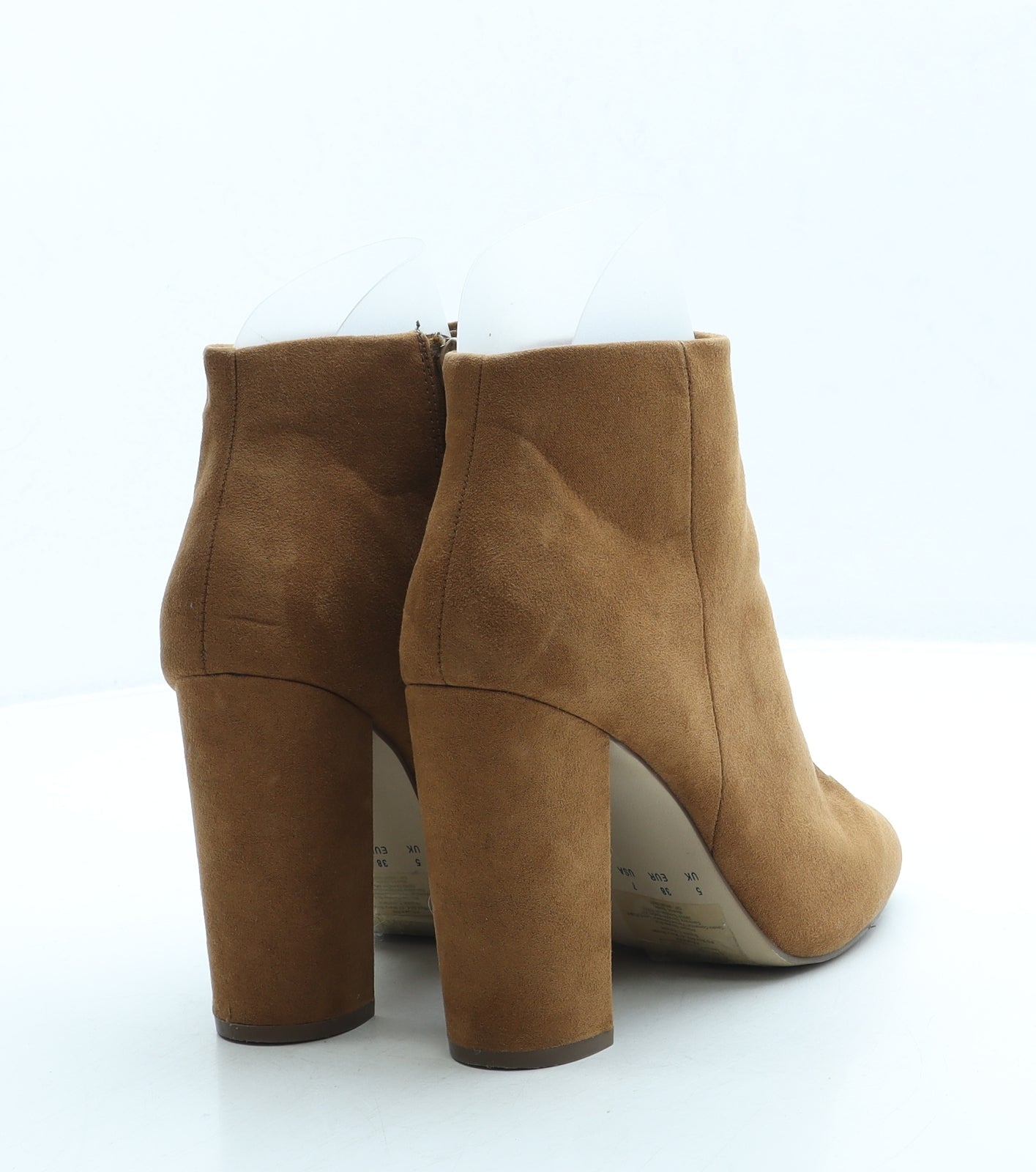 Atmosphere Womens Brown Suede Bootie Boot UK 5 38 US 7
