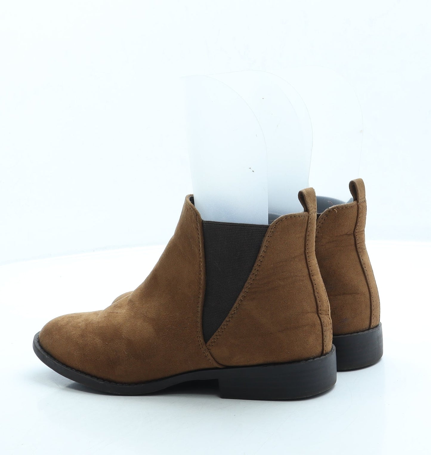 Atmosphere Womens Brown Suede Chelsea Boot UK 4 37