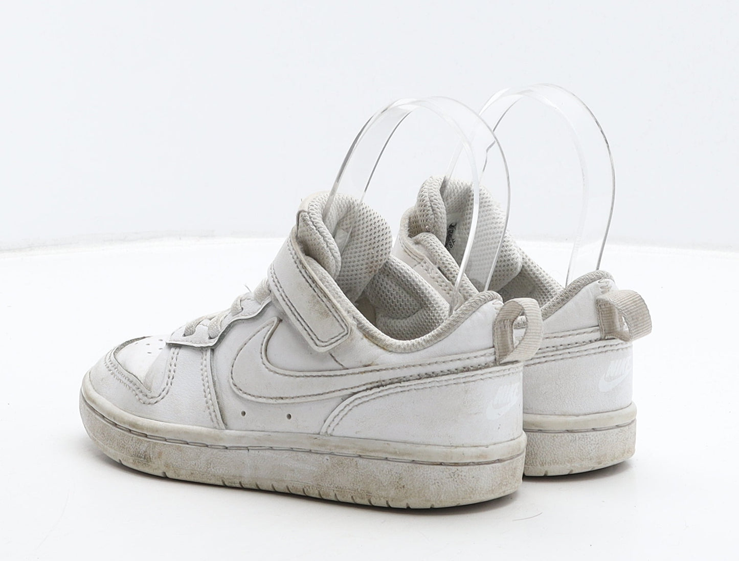 Nike Girls White Leather Trainer UK 11 28