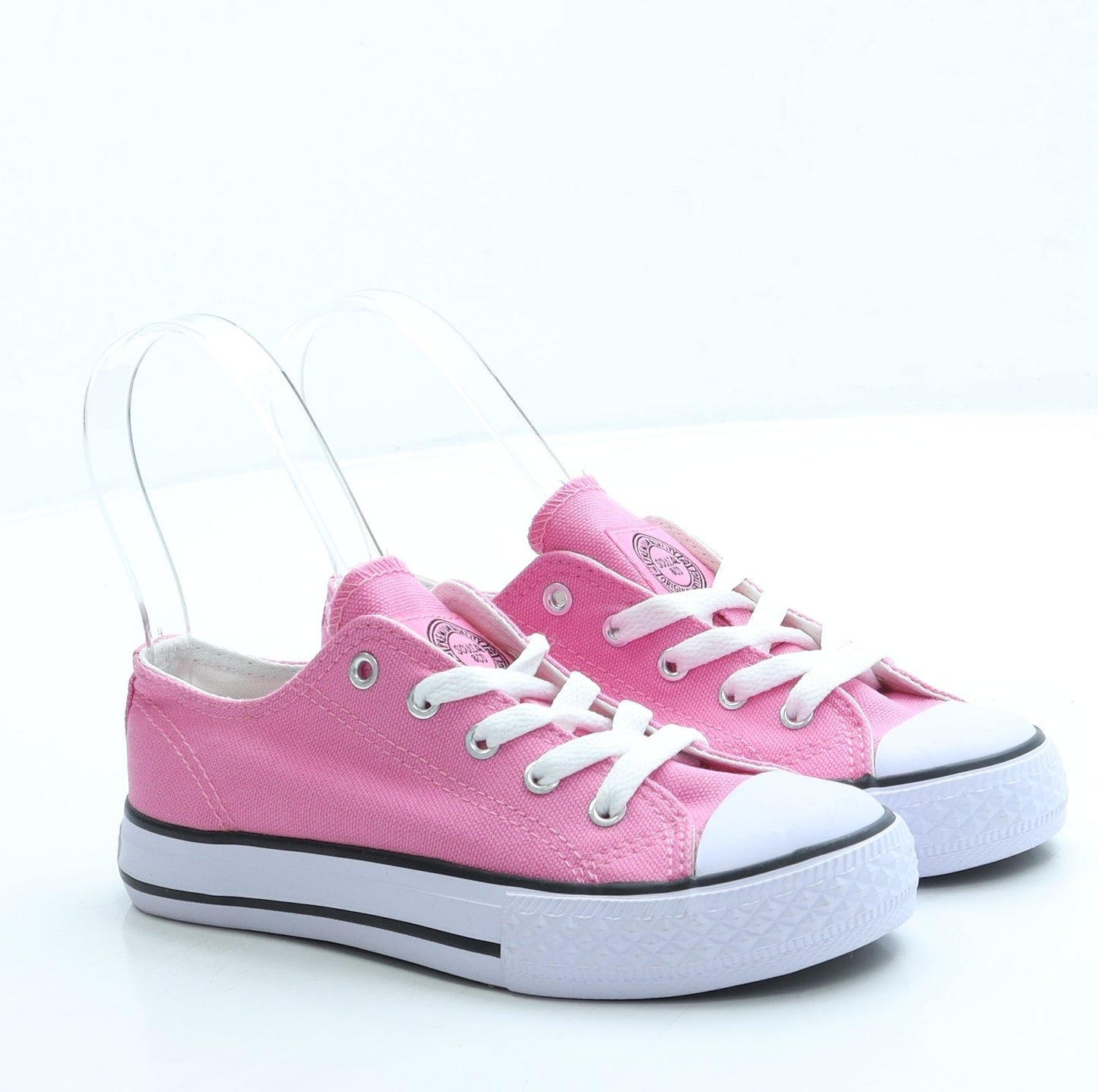 SoulCal&Co Girls Pink Fabric Trainer UK 13 31.5