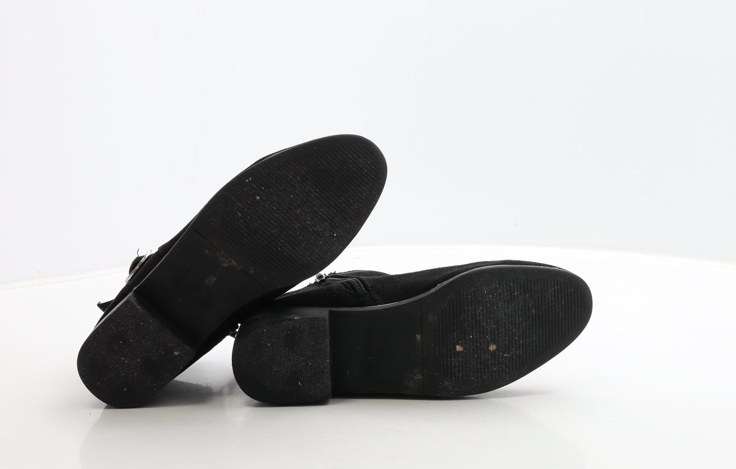 Primark Womens Black Suede Chelsea Boot UK 4 37