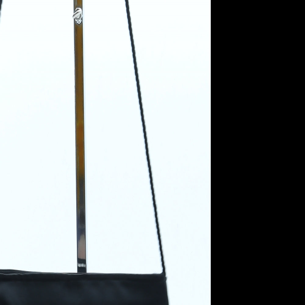Preworn Womens Black Polyester Crossbody Size Mini