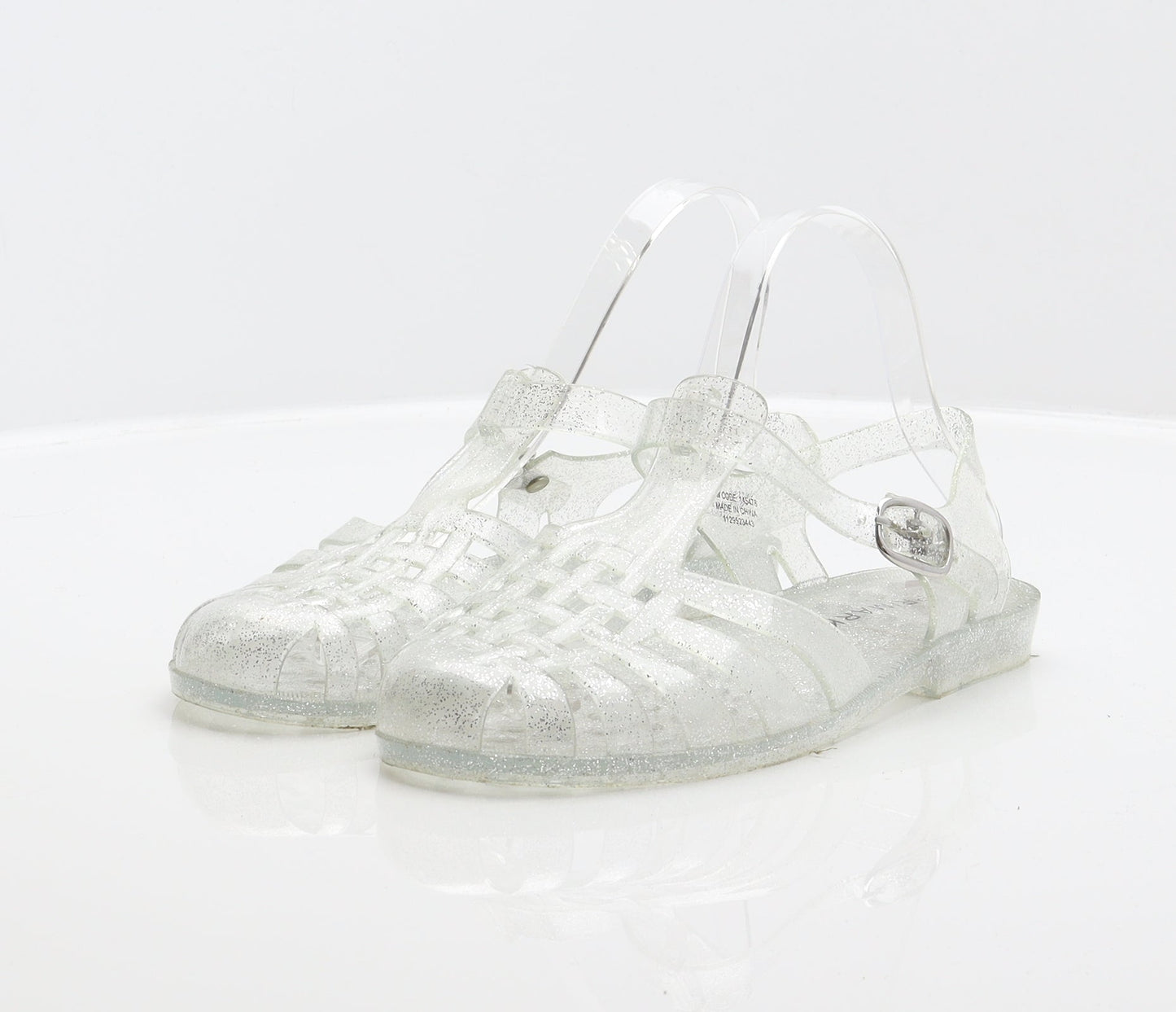 Primark Womens Clear Synthetic Clog Sandal UK 5.5 39