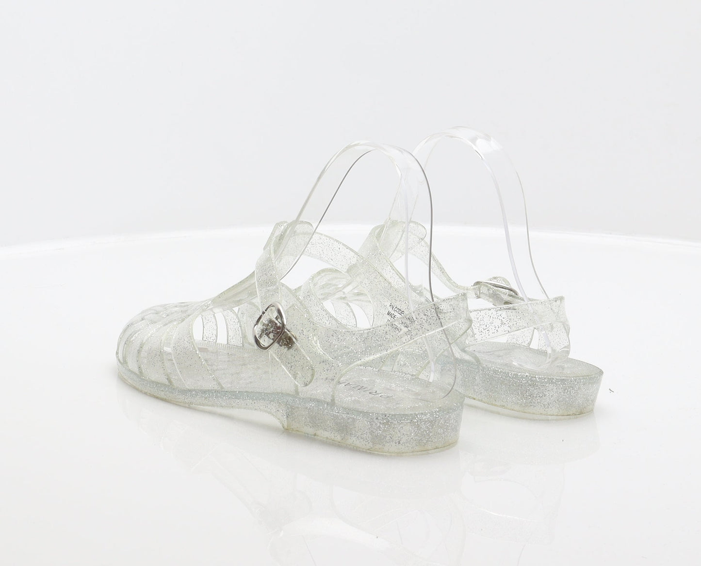 Primark Womens Clear Synthetic Clog Sandal UK 5.5 39