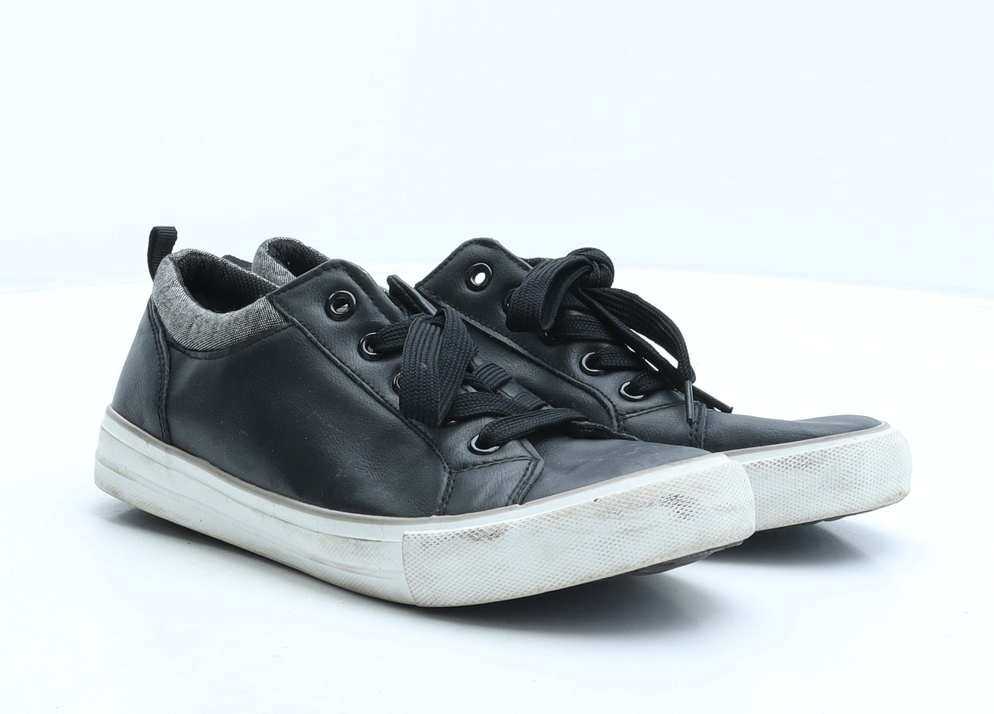 Primark Boys Black Synthetic Trainer UK 5
