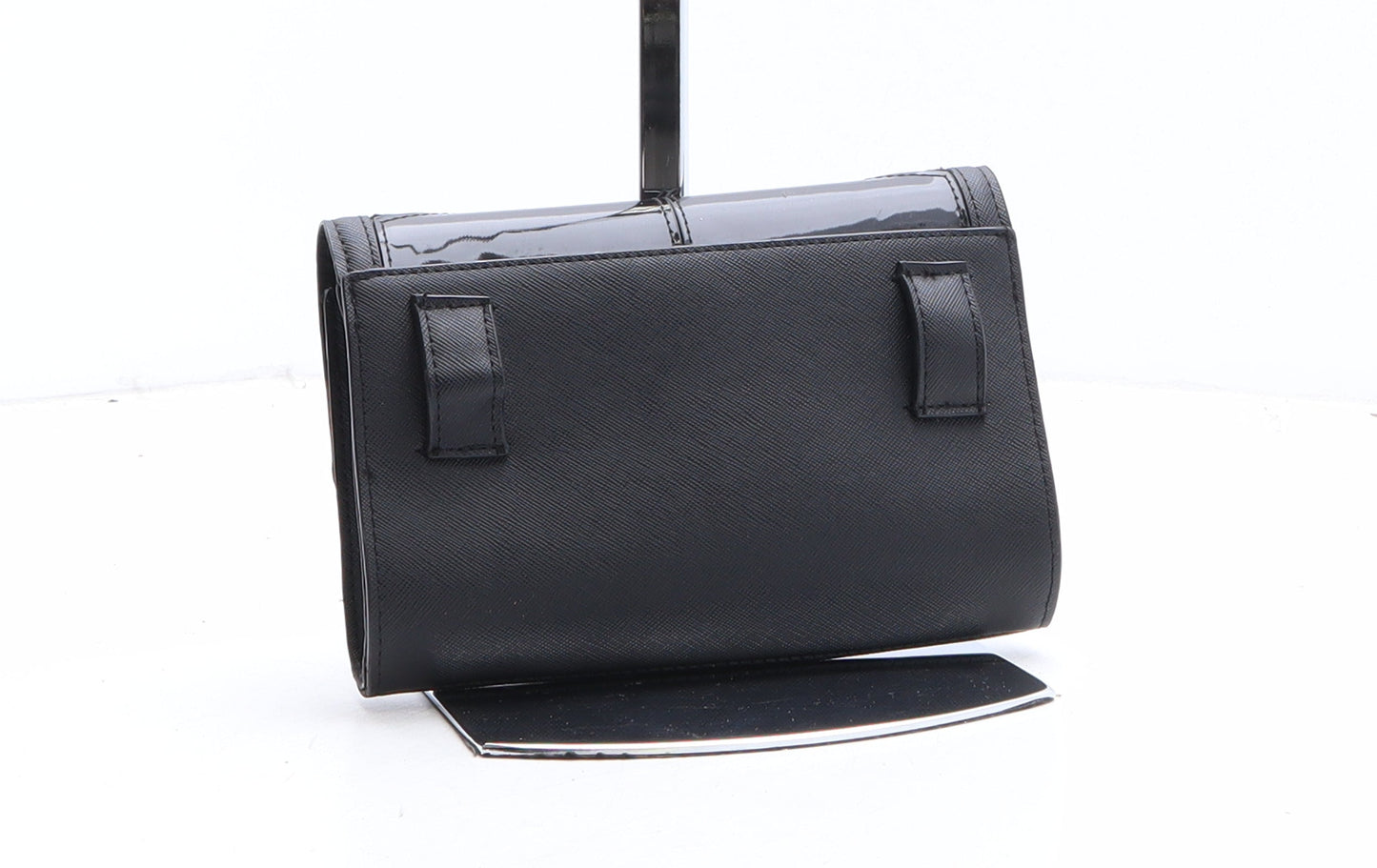 River Island Womens Black Polyethylene Clutch Size Medium