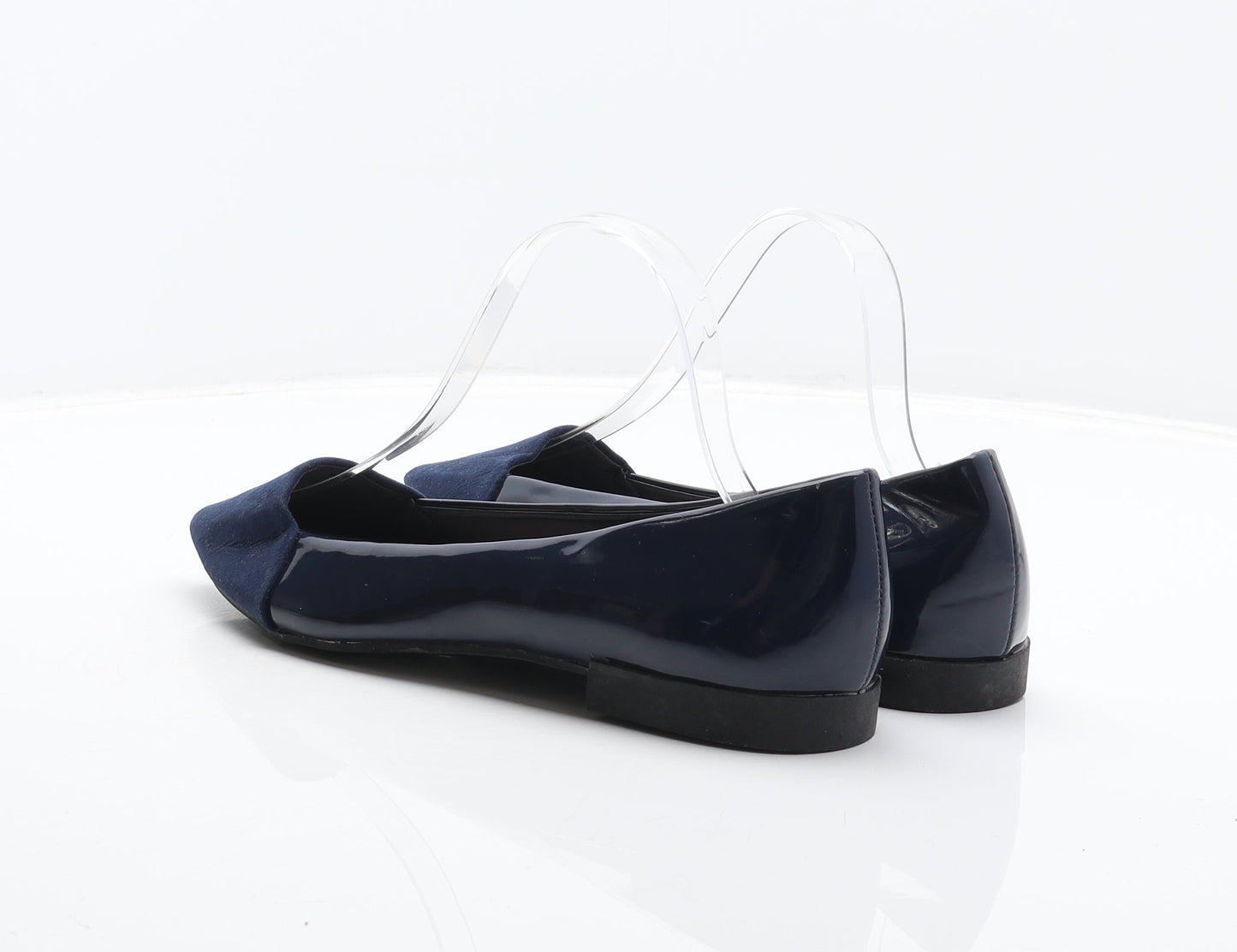 Primark Womens Blue Synthetic Ballet Flat UK 7 40