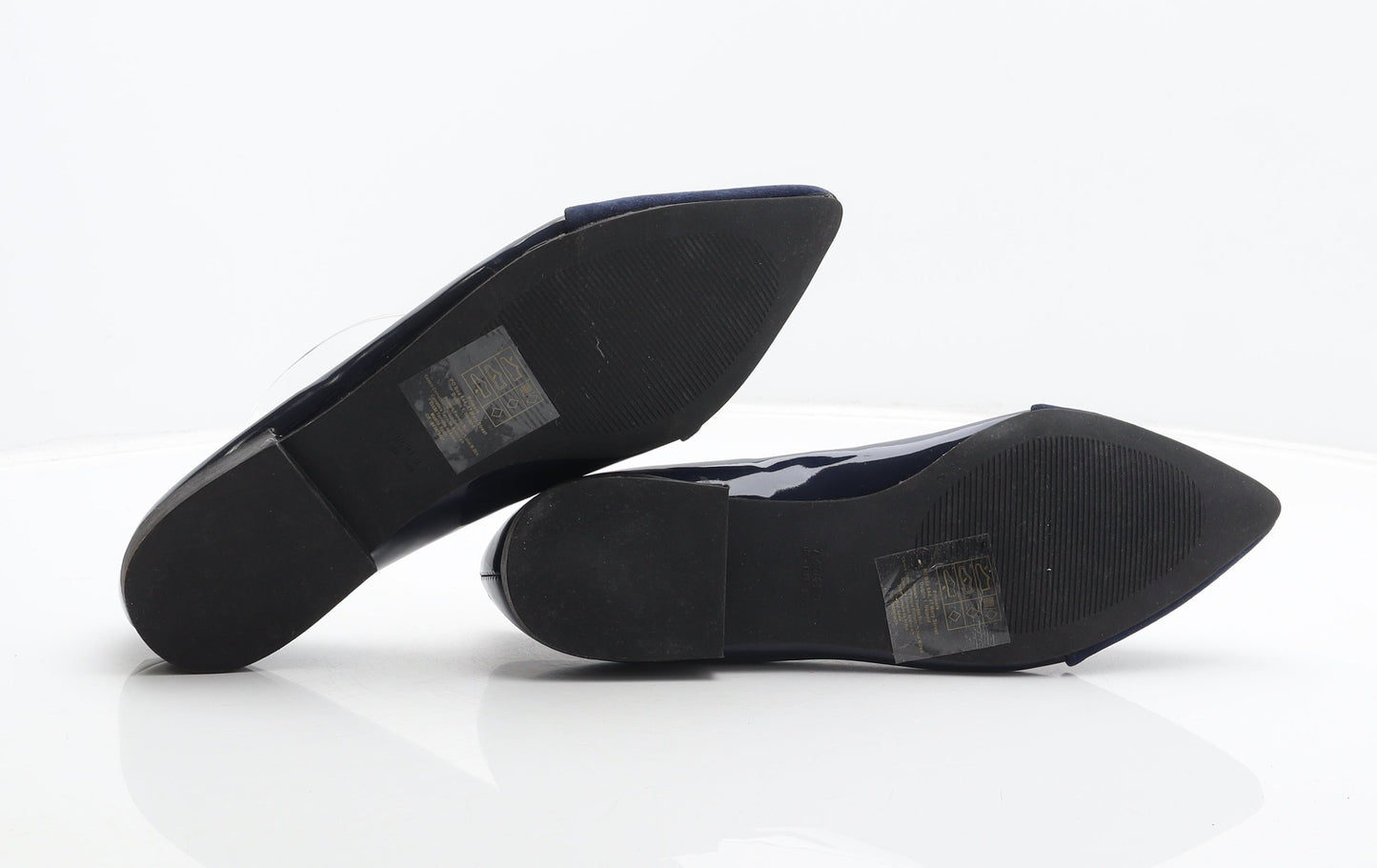 Primark Womens Blue Synthetic Ballet Flat UK 7 40