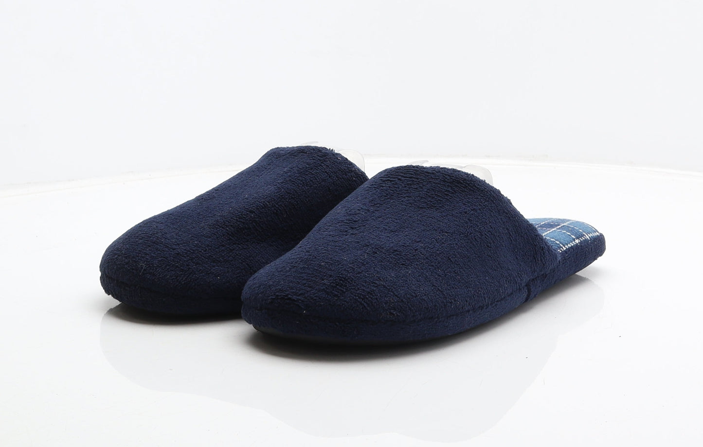 Preworn Boys Blue Polyester Mule Slipper UK 9