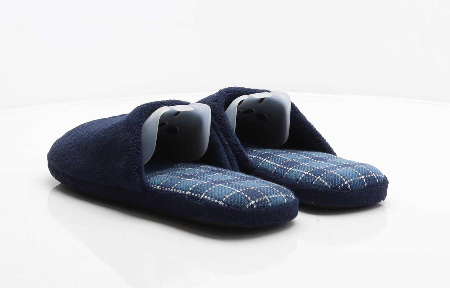 Preworn Boys Blue Polyester Mule Slipper UK 9